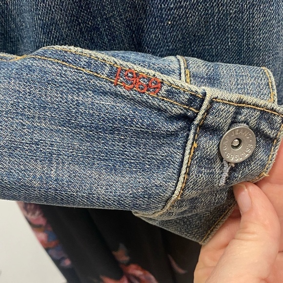 GAP 1969 Limited‎ edition 100% cotton Denim jacket Sz Med - Picture 8 of 15